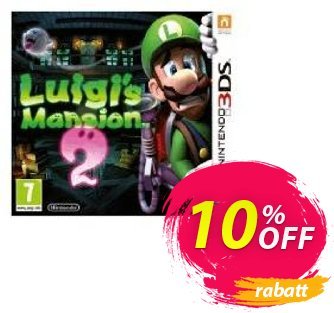 Luigi's Mansion 2: Dark Moon 3DS - Game Code Coupon, discount Luigi's Mansion 2: Dark Moon 3DS - Game Code Deal. Promotion: Luigi's Mansion 2: Dark Moon 3DS - Game Code Exclusive Easter Sale offer 