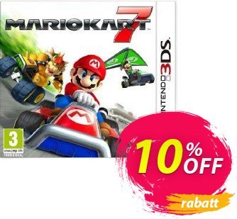 Mario Kart 7 3DS - Game Code Gutschein Mario Kart 7 3DS - Game Code Deal Aktion: Mario Kart 7 3DS - Game Code Exclusive Easter Sale offer 