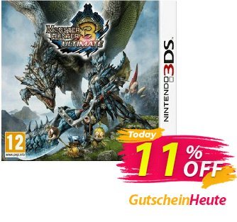 Monster Hunter 3 Ultimate 3DS - Game Code discount coupon Monster Hunter 3 Ultimate 3DS - Game Code Deal - Monster Hunter 3 Ultimate 3DS - Game Code Exclusive Easter Sale offer 