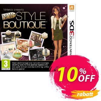 New Style Boutique 3DS - Game Code Coupon, discount New Style Boutique 3DS - Game Code Deal. Promotion: New Style Boutique 3DS - Game Code Exclusive Easter Sale offer 