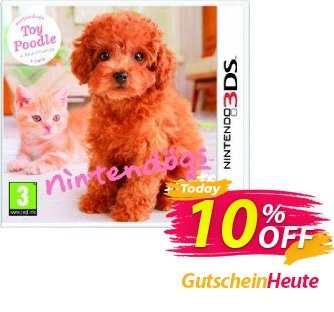 Nintendogs + Cats - Toy Poodle + New Friends 3DS - Game Code Gutschein Nintendogs + Cats - Toy Poodle + New Friends 3DS - Game Code Deal Aktion: Nintendogs + Cats - Toy Poodle + New Friends 3DS - Game Code Exclusive Easter Sale offer 