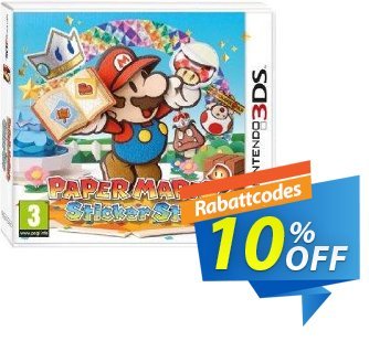 Paper Mario Sticker Star 3DS - Game Code Coupon, discount Paper Mario Sticker Star 3DS - Game Code Deal. Promotion: Paper Mario Sticker Star 3DS - Game Code Exclusive Easter Sale offer 