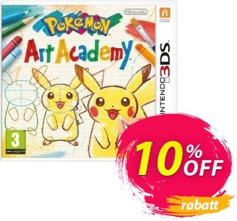 Pokémon Art Academy 3DS - Game Code Coupon, discount Pokémon Art Academy 3DS - Game Code Deal. Promotion: Pokémon Art Academy 3DS - Game Code Exclusive Easter Sale offer 