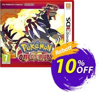 Pokémon Omega Ruby 3DS - Game Code Gutschein Pokémon Omega Ruby 3DS - Game Code Deal Aktion: Pokémon Omega Ruby 3DS - Game Code Exclusive Easter Sale offer 