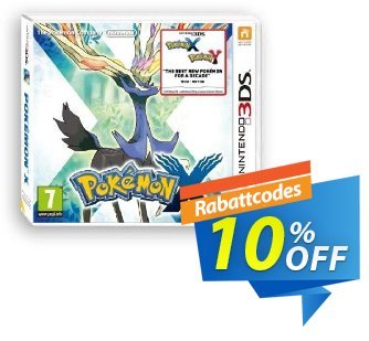 Pokémon X 3DS - Game Code Coupon, discount Pokémon X 3DS - Game Code Deal. Promotion: Pokémon X 3DS - Game Code Exclusive Easter Sale offer 