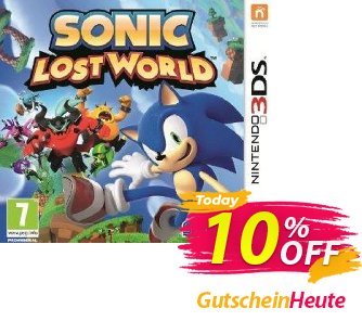 Sonic Lost World 3DS - Game Code Gutschein Sonic Lost World 3DS - Game Code Deal Aktion: Sonic Lost World 3DS - Game Code Exclusive Easter Sale offer 