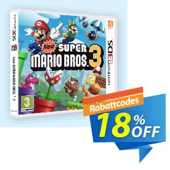 Super Mario Bros. 3 3DS - Game Code (ENG) Coupon, discount Super Mario Bros. 3 3DS - Game Code (ENG) Deal. Promotion: Super Mario Bros. 3 3DS - Game Code (ENG) Exclusive Easter Sale offer 