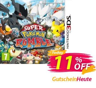 Super Pokémon Rumble 3DS - Game Code Gutschein Super Pokémon Rumble 3DS - Game Code Deal Aktion: Super Pokémon Rumble 3DS - Game Code Exclusive Easter Sale offer 