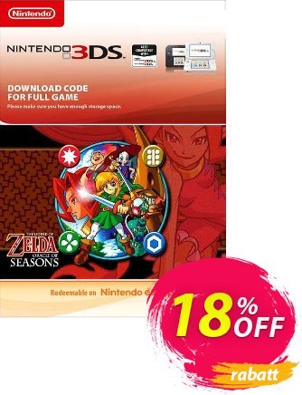 The Legend of Zelda: Oracle of Seasons 3DS discount coupon The Legend of Zelda: Oracle of Seasons 3DS Deal - The Legend of Zelda: Oracle of Seasons 3DS Exclusive Easter Sale offer 