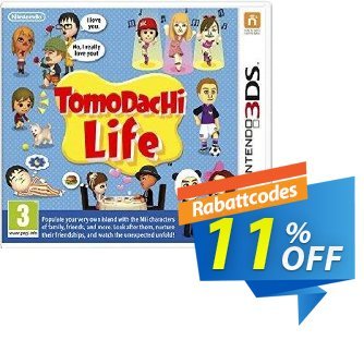 Tomodachi Life 3DS - Game Code Gutschein Tomodachi Life 3DS - Game Code Deal Aktion: Tomodachi Life 3DS - Game Code Exclusive Easter Sale offer 