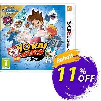 Yo-Kai Watch 3DS - Game Code discount coupon Yo-Kai Watch 3DS - Game Code Deal - Yo-Kai Watch 3DS - Game Code Exclusive Easter Sale offer 