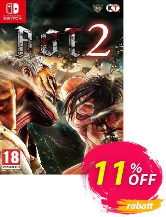 A.O.T. 2 Final Battle Switch discount coupon A.O.T. 2 Final Battle Switch Deal - A.O.T. 2 Final Battle Switch Exclusive Easter Sale offer 
