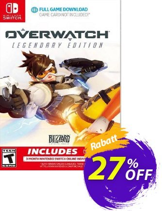 Overwatch Legendary Edition + 3 Month Membership Switch (EU) Coupon, discount Overwatch Legendary Edition + 3 Month Membership Switch (EU) Deal. Promotion: Overwatch Legendary Edition + 3 Month Membership Switch (EU) Exclusive Easter Sale offer 