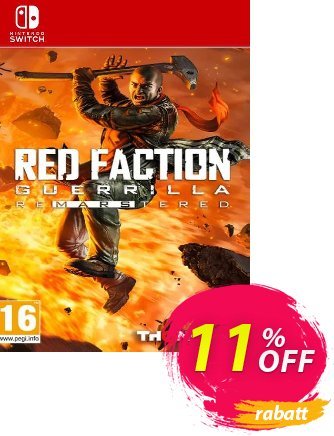 Red Faction Guerrilla Re-Mars-Tered Switch Coupon, discount Red Faction Guerrilla Re-Mars-Tered Switch Deal. Promotion: Red Faction Guerrilla Re-Mars-Tered Switch Exclusive Easter Sale offer 