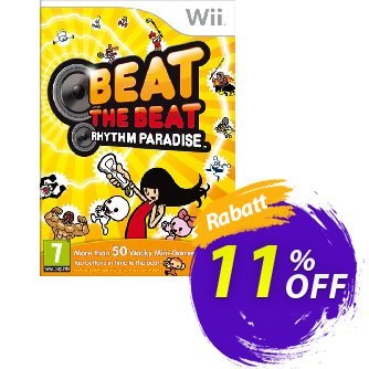 Beat the Beat: Rhythm Paradise Wii U - Game Code Gutschein Beat the Beat: Rhythm Paradise Wii U - Game Code Deal Aktion: Beat the Beat: Rhythm Paradise Wii U - Game Code Exclusive Easter Sale offer 