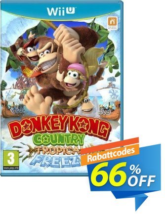 Donkey Kong Country: Tropical Freeze Wii U - Game Code Gutschein Donkey Kong Country: Tropical Freeze Wii U - Game Code Deal Aktion: Donkey Kong Country: Tropical Freeze Wii U - Game Code Exclusive Easter Sale offer 