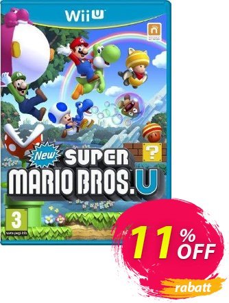 New Super Mario Bros U Wii U - Game Code discount coupon New Super Mario Bros U Wii U - Game Code Deal - New Super Mario Bros U Wii U - Game Code Exclusive Easter Sale offer 