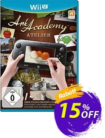 Art Academy Atelier Wii U - Game Code Gutschein Art Academy Atelier Wii U - Game Code Deal Aktion: Art Academy Atelier Wii U - Game Code Exclusive Easter Sale offer 
