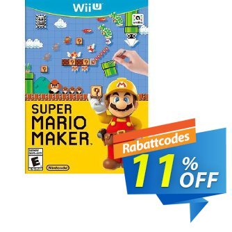 Super Mario Maker Nintendo Wii U - Game Code discount coupon Super Mario Maker Nintendo Wii U - Game Code Deal - Super Mario Maker Nintendo Wii U - Game Code Exclusive Easter Sale offer 