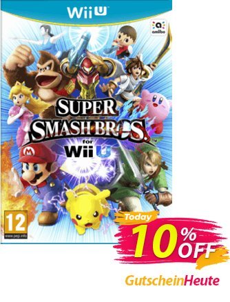 Super Smash Bros Wii U - Game Code Gutschein Super Smash Bros Wii U - Game Code Deal Aktion: Super Smash Bros Wii U - Game Code Exclusive Easter Sale offer 