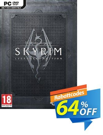 The Elder Scrolls V 5: Skyrim Legendary Edition - PC  Gutschein The Elder Scrolls V 5: Skyrim Legendary Edition (PC) Deal Aktion: The Elder Scrolls V 5: Skyrim Legendary Edition (PC) Exclusive offer 