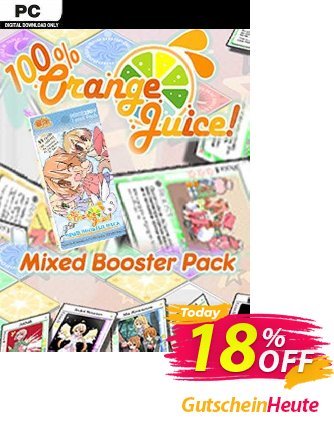 100% Orange Juice Mixed Booster Pack PC discount coupon 100% Orange Juice Mixed Booster Pack PC Deal - 100% Orange Juice Mixed Booster Pack PC Exclusive Easter Sale offer 