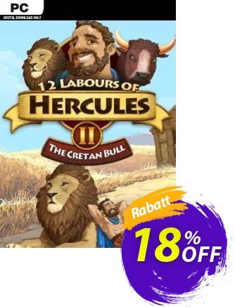 12 Labours of Hercules II The Cretan Bull PC discount coupon 12 Labours of Hercules II The Cretan Bull PC Deal - 12 Labours of Hercules II The Cretan Bull PC Exclusive Easter Sale offer 