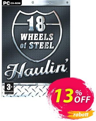 18 Wheels of Steel Haulin' (PC) Coupon, discount 18 Wheels of Steel Haulin' (PC) Deal. Promotion: 18 Wheels of Steel Haulin' (PC) Exclusive Easter Sale offer 