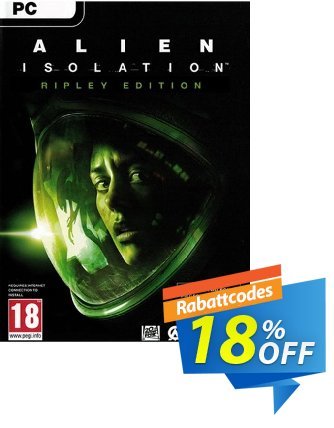 Alien Isolation Ripley Edition PC discount coupon Alien Isolation Ripley Edition PC Deal - Alien Isolation Ripley Edition PC Exclusive Easter Sale offer 