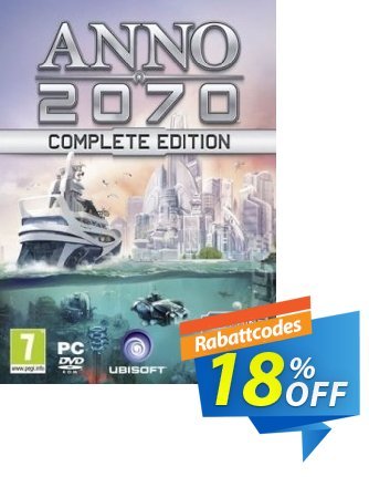 Anno 2070 Complete Edition PC Coupon, discount Anno 2070 Complete Edition PC Deal. Promotion: Anno 2070 Complete Edition PC Exclusive Easter Sale offer 