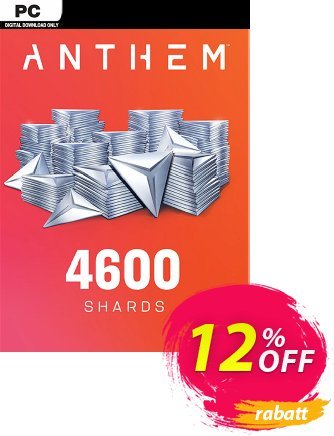 Anthem 4600 Shards Pack PC discount coupon Anthem 4600 Shards Pack PC Deal - Anthem 4600 Shards Pack PC Exclusive Easter Sale offer 