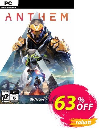 Anthem PC + DLC discount coupon Anthem PC + DLC Deal - Anthem PC + DLC Exclusive Easter Sale offer 
