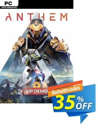 Anthem PC + VIP Demo Gutschein Anthem PC + VIP Demo Deal Aktion: Anthem PC + VIP Demo Exclusive Easter Sale offer 