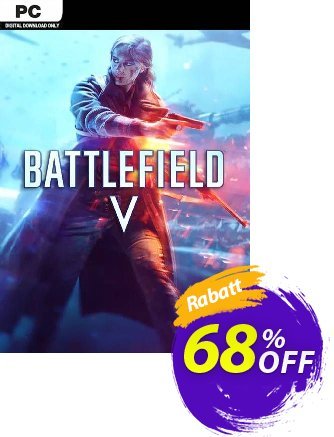Battlefield V 5 PC Coupon, discount Battlefield V 5 PC Deal. Promotion: Battlefield V 5 PC Exclusive Easter Sale offer 