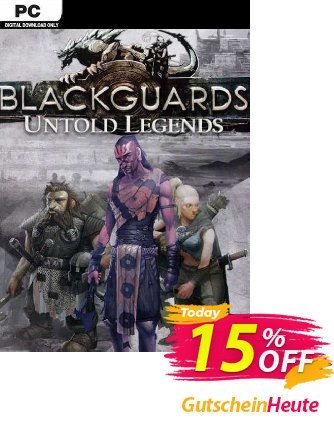 Blackguards Untold Legends PC discount coupon Blackguards Untold Legends PC Deal - Blackguards Untold Legends PC Exclusive Easter Sale offer 