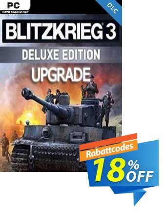 Blitzkrieg 3 Digital Deluxe Edition Upgrade PC discount coupon Blitzkrieg 3 Digital Deluxe Edition Upgrade PC Deal - Blitzkrieg 3 Digital Deluxe Edition Upgrade PC Exclusive Easter Sale offer 