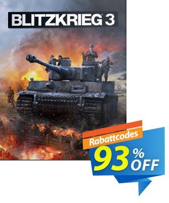 Blitzkrieg 3 PC Coupon, discount Blitzkrieg 3 PC Deal. Promotion: Blitzkrieg 3 PC Exclusive Easter Sale offer 