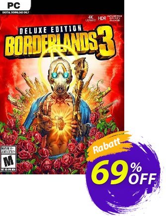 Borderlands 3 - Deluxe Edition PC (Steam) Coupon, discount Borderlands 3 - Deluxe Edition PC (Steam) Deal. Promotion: Borderlands 3 - Deluxe Edition PC (Steam) Exclusive Easter Sale offer 