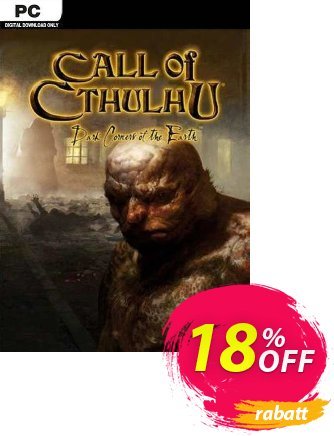 Call of Cthulhu Dark Corners of the Earth PC discount coupon Call of Cthulhu Dark Corners of the Earth PC Deal - Call of Cthulhu Dark Corners of the Earth PC Exclusive Easter Sale offer 