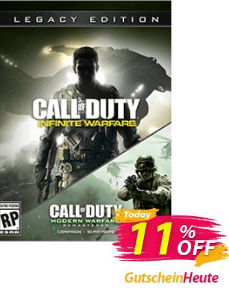 Call of Duty (COD) Infinite Warfare Digital Legacy Edition PC (APAC) Coupon, discount Call of Duty (COD) Infinite Warfare Digital Legacy Edition PC (APAC) Deal. Promotion: Call of Duty (COD) Infinite Warfare Digital Legacy Edition PC (APAC) Exclusive Easter Sale offer 