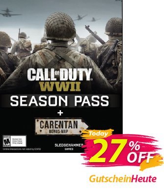 Call of Duty (COD) WWII Season Pass PC discount coupon Call of Duty (COD) WWII Season Pass PC Deal - Call of Duty (COD) WWII Season Pass PC Exclusive Easter Sale offer 