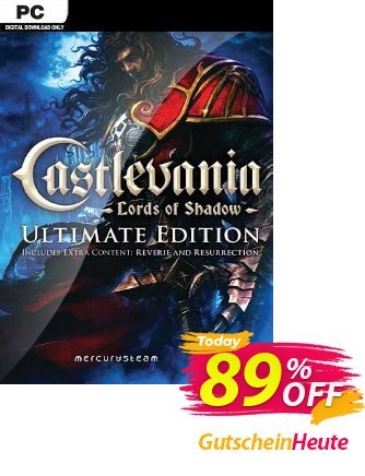 Castlevania Lords of Shadow Ultimate Edition PC Gutschein Castlevania Lords of Shadow Ultimate Edition PC Deal Aktion: Castlevania Lords of Shadow Ultimate Edition PC Exclusive Easter Sale offer 