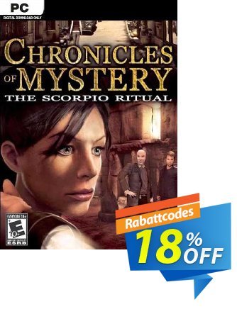 Chronicles of Mystery The Scorpio Ritual PC Gutschein Chronicles of Mystery The Scorpio Ritual PC Deal Aktion: Chronicles of Mystery The Scorpio Ritual PC Exclusive Easter Sale offer 
