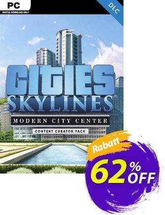 Cities: Skylines - Content Creator Pack Modern City Center PC Gutschein Cities: Skylines - Content Creator Pack Modern City Center PC Deal Aktion: Cities: Skylines - Content Creator Pack Modern City Center PC Exclusive Easter Sale offer 