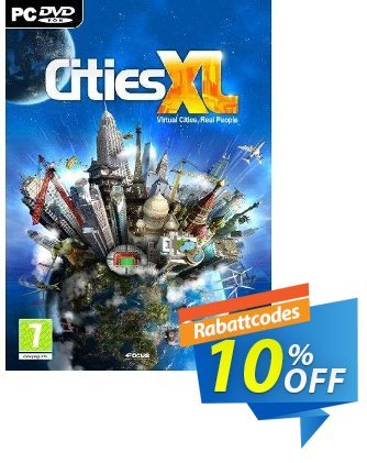 Cities XL - PC  Gutschein Cities XL (PC) Deal Aktion: Cities XL (PC) Exclusive Easter Sale offer 