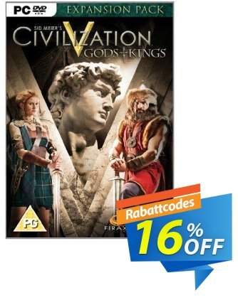 Civilization V 5 Gods and Kings - PC  Gutschein Civilization V 5 Gods and Kings (PC) Deal Aktion: Civilization V 5 Gods and Kings (PC) Exclusive Easter Sale offer 