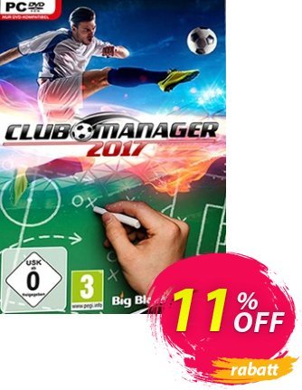 Club Manager 2017 PC Gutschein Club Manager 2017 PC Deal Aktion: Club Manager 2017 PC Exclusive Easter Sale offer 
