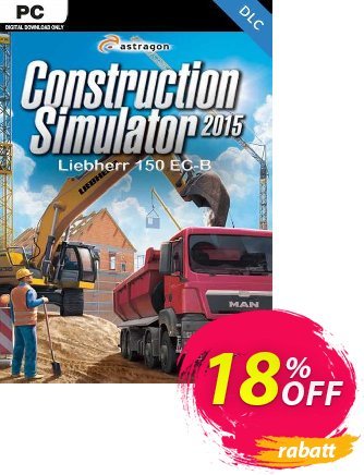 Construction Simulator 2015 Liebherr 150 ECB PC Gutschein Construction Simulator 2015 Liebherr 150 ECB PC Deal Aktion: Construction Simulator 2015 Liebherr 150 ECB PC Exclusive Easter Sale offer 