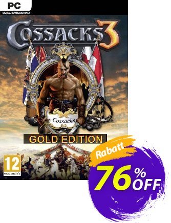 Cossacks 3 - Gold Edition PC Gutschein Cossacks 3 - Gold Edition PC Deal Aktion: Cossacks 3 - Gold Edition PC Exclusive Easter Sale offer 