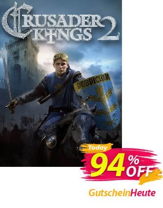 Crusader Kings II 2 - PC Gutschein Crusader Kings II 2 - PC Deal Aktion: Crusader Kings II 2 - PC Exclusive Easter Sale offer 